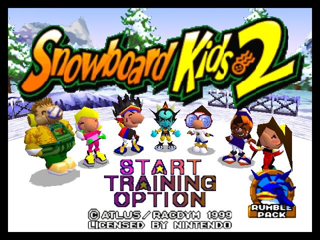 Snowboard Kids player's choice screenshot 2 for Nintendo 64